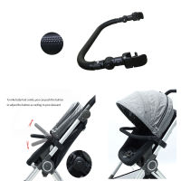 รถเข็นเด็กทารกกันชนบาร์ที่เท้าแขน H andlebar ความปลอดภัยบาร์สำหรับ Stokke สกูตเตอร์รถเข็นเด็กหนัง PU ปกฟอร์ด EVA H andril A ccessore ไบต์