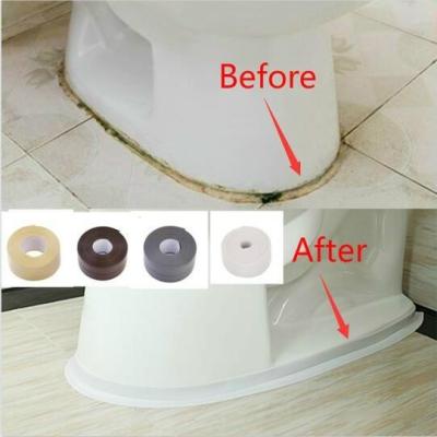 [24 Home Accessories] วัสดุพีวีซีอ่างล้างจานเตาแตกแถบครัวห้องน้ำอ่างอาบน้ำมุมเคลือบหลุมร่องฟันกันน้ำผนังสติ๊กเกอร์กาวตนเอง