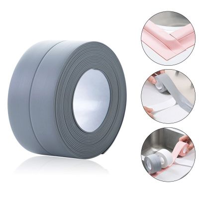 3.2m Bathroom Kitchen Shower water proof mould proof tape Sink Bath Sealing Strip Tape Self adhesive Waterproof adhesive plaster Adhesives Tape