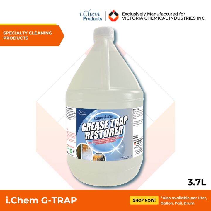 GREASE TRAP RESTORER 1GALLON (GREASE TRAP CLEANER DECLOGGING GREASE