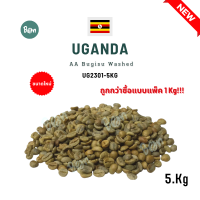 สารกาแฟ อูกันดา เอเอ บูกิซู Uganda AA Bugisu – Washed (UG2301-5KG) ขนาดบรรจุ 5 Kg. BEAN Online shop