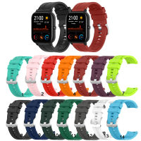 สายซิลิโคน 20 มม. สำหรับ Huami Amazfit GTS / GTS 2e / GTS2 / GTS3 / GTS2 mini / Neo / GTR 42mm / GTS4 mini / GTS4 / Amazfit GTR mini smartwatch strap