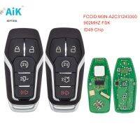 AIK Kunci Remote Mobil A2C31243300 M3N สำหรับ Ford Fusion Explorer Edge Mustang 2013-2017 902Mhz ชิป ID49 FSK อุปกรณ์เสริมรถยนต์ Dropship