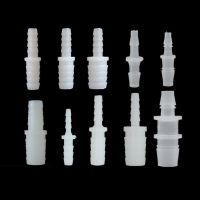 5PCS 3mm 4mm 5mm 6mm 8mm 9mm 10mm 11mm 12mm Hose Barb Two Way Plastic Connector Pipe Fitting Reducer For Aquarium Fish Tank Valves