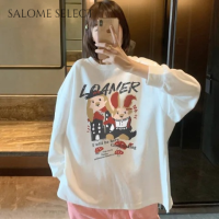 SALOME SELECT เสื้อครอป เสื้อยืด ชุดเซ็ทผู้หญิง ทันสมัย สบายๆ แฟชั่น ทันสมัย WTX23934LL 39Z230925