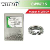 Weebass  สปริทริง รุ่นแบน  6009  แบบยกกล่อง (200pcs)