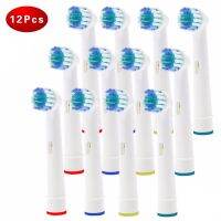 R 12PCS Brush Heads For Oral-B Electric Toothbrush Fit Advance Power/Pro Health/Triumph/3D Excel/Vitality Precision Clean