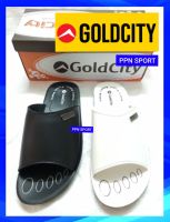 รองเท้าแตะผู้ชาย สวม โกลซิตี้ Goldcity G238 38-43 สีดำ ขาว