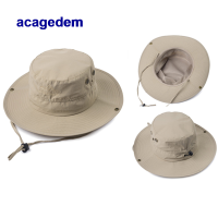 แห้งเร็วพับกันน้ำ Topi Memancing หมวกป้องกัน UV ผู้ชายผู้หญิงเดินป่า Topi Bucket