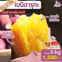 มันหวานญี่ปุ่นแท้ เบนิ ฮารุกะ 5kg ส่งฟรี นำเข้าจาก อิบารากิ ญี่ปุ่นแท้ๆ หวาน ฉ่ำ หนึบ ไม่มีเสี้ยน สดใหม่ แถมฟรีอัลมอนด์แคลิฟอร์เนีย