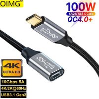 Kabel isi daya Cepat USB tipe C kabel ekstensi USB Tipe C kabel sudut 90 pengisian daya Cepat USB tipe C 5A 3.1 PD100W