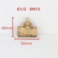 ฮ็อตวาล์วบอล2ทิศทาง,DN15ทองเหลือง BSP 1/2 "บอดี้วาล์วไฟฟ้า