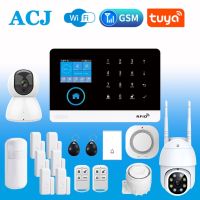 【LZ】♞  PG103 WiFi Alarm System for Home Burglar Security Tuya Smart House App Control 433MHz GSM Wireless With Motion Sensor Camera