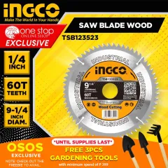 INGCO TCT Saw Blade for Aluminum Circular Saw 210mm 8 1/4