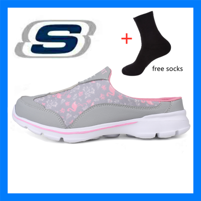 Skechers_GO WALK 5-สเก็ตเชอร์ส รองเท้าผู้หญิงรองเท้าลำลองผู้หญิงรองเท้าผ้าใบสตรีรองเท้าวิ่งสตรีส ผู้หญิงรองเท้าแตะผู้หญิงรองเท้าลำลองผู้หญิงแฟชั่นครึ่งส้นรองเท้าขนาดใหญ่รองเท้ากีฬา EU41-EU42 ผู้หญิงลื่นบนรองเท้าผ้าใบผู้หญิงรองเท้าลำลองเดินรองเท้ากีฬารองเท