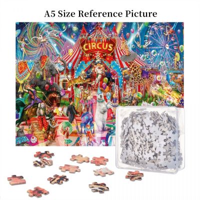 A Night At The Circus Wooden Jigsaw Puzzle 500 Pieces Educational Toy Painting Art Decor Decompression toys 500pcs