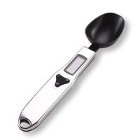 HOT 500g/0.1g Portable Digital Kitchen Scale Measuring Spoon Weight Gram Ounce Scoop Kit Electronic Food Scale Balance Tool LCD Luggage Scales