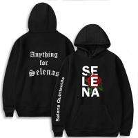 Selena Quintanilla Hoodies Rose Gothic Letter Print Hoodie Men Fashion Y2k Sweatshirt Streetwear Harajuku Hip Hop Pullover Size XS-4XL