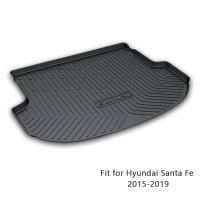 Atreus 1Set Car Cargo rear trunk mat For Hyundai Santa Fe 2015 2016 2017 2018 2019 Waterproof mat Anti-slip carpet Accessories