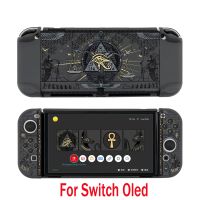 PC Matte Hard Front Back Cover Crystal Shell For Nintendo Switch Oled NS Joy-Con Controller Protective Skin Case Full Protector