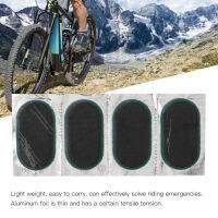 12 ชิ้น/เซ็ตยางจักรยานยาง Patch Oval Mountain Bike Inner Tube Patch สำหรับเจาะซ่อม