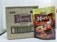 ปลาแมคเคลอเรลตุ๋นปรุงรสเกาหลี spicy mackerel simmer sauce  부산자갈치고등어통조림양념-샘표 150g สินค้านำเข้าจากเกาหลีแท้ๆๆ หมดอายุ 27-9-23  พร้อมส่ง