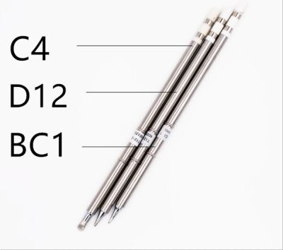 【NEW】 SZBFT T12ปลายบัดกรีตะกั่วสำหรับ T12 Hakko-BCF1 BCF2 BCF3เคล็ดลับสำหรับอุปกรณ์เชื่อมสายไฟ T12 Hakko สำหรับ FX-950/FX-951