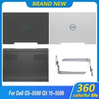 ใหม่ดั้งเดิมสำหรับ G5-5590 G5 15-5590หน้าจอ LCD สำหรับแล็ปท็อปบานพับฝาหลังเคสด้านล่าง0FTF0C 0TJ5K7 015RYC FTF0C สีดำ G5 5590