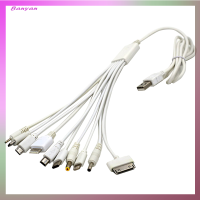 Banyan ใหม่10in 1 USB Multi-Function USB Charger CABLE Adapter สำหรับโทรศัพท์มือถือ iPhone6/7