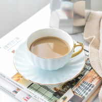 Pink Cute Creative Porcelain Cup and Saucer Ceramics Simple Tea Sets Modern Design Coffee Cups Tazas Para Cafe