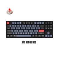 Keychron K8 Pro QMK/VIA คีย์บอร์ดแบบกลไกไร้สายประกอบเต็มตัว J15สวิตช์ W/ Gateron G Pro