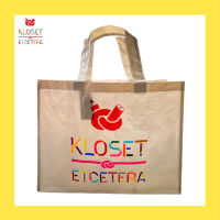 KLOSET ETCETERA ถุงหิ้ว KLOSET ETC กระเป๋าพิมพ์ลาย กระเป๋าถือ กระเป๋าแฟชั่น กระเป๋าใส่ของ