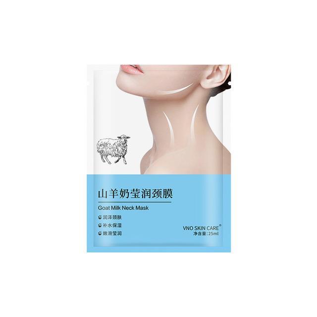 goat-milk-neck-mask-collagen-firming-anti-wrinkle-whitening-anti-aging-mask-beauty-moisturizing-lift-firming-neck-skin-care-5pcs