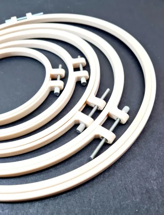 Plastic Embroidery Hoop Set of 5 Lazada PH
