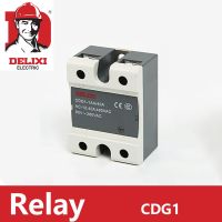 1pc SSR Relay DELIXI Solid State Relay Single Phase DC Control DC CDG1-1DD 10A 25A 40A 60A 80A SSR-DD