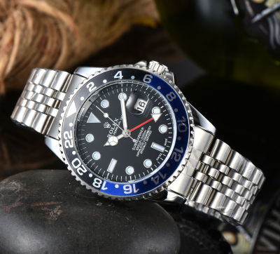 【สายรัดเงิน】นาฬิกาผู้ชาย2022นาฬิกาควอทซ์ผู้ชายคุณภาพสูงธุรกิจนาฬิกาข้อมือลำลองผู้ชายสไตล์คลาสสิก