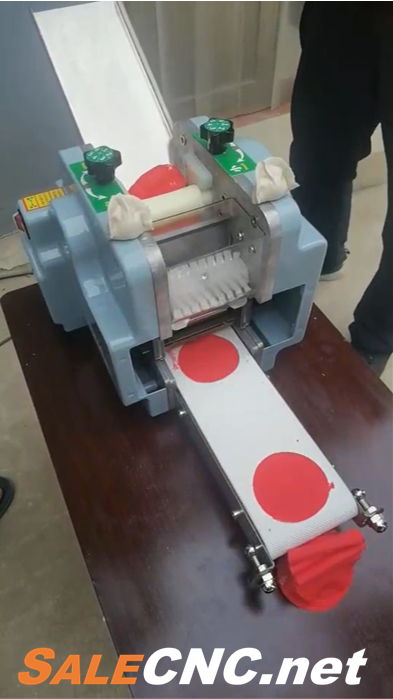 ถูกสุด-เครื่องตัดแผ่นเกี๊ยว-เครื่องทำแผ่นเกี๊ยว-อัตโนมัติ-automatic-dumpling-sheet-making-machine-dumpling-sheet-cutting-machine-เทสสินค้ารับที่ร้านได้