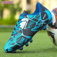 【hot sale】 ❄❈ C19 DY STOCK Children Adult Football Shoes Outdoor Training Soccer Shoes