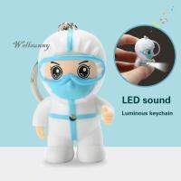 Wellsunny การ์ตูน Mini พยาบาลวัน Doctor ของขวัญวัน White Angel Key หญ้าพวงกุญแจที่ระลึกจี้ห้อยกระเป๋าเครื่องประดับปลีกส่ง