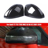 Car Side Door Rearview Mirror Cover Trim Parts for Audi TT TTS TTRS MK2 8J R8 42 2007-2014