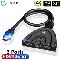 【cw】 3 Port compatible 1.4 Cable Switcher 1080P 1 Video Splitter PS4 DVD TV Xbox Projector ！