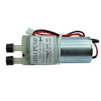 12V DC ปั๊มน้ำ370ขนาดเล็กที่มีจอ DC เสียงเบา0.8L การไหลของน้ำขนาดใหญ่/นาทีสำหรับดื่มปั๊มสุญญากาศไดอะแฟรม KLC ขนาดเล็ก