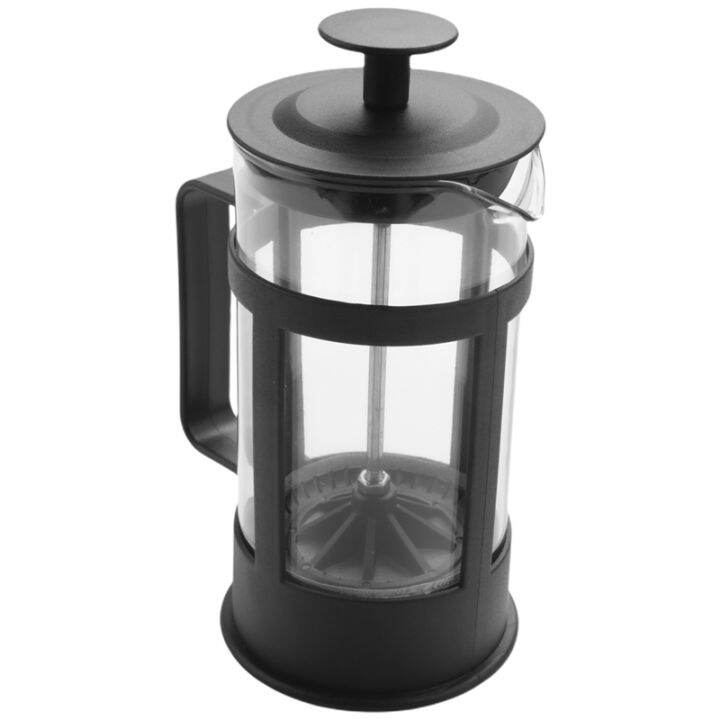 5x-french-press-coffee-amp-tea-maker-12oz-thickened-borosilicate-glass-coffee-press-rust-free-and-dishwasher-safe