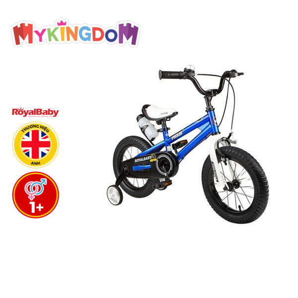 Xe đạp trẻ em Freestyle 12 inches Xanh da trời Royal Baby RB12B-6/BLUE