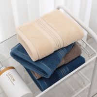 Soft Cotton Towels Thickened Skin-friendly Bath Towel Face Cleaning Hair Shower Towels Water Absorbent Clothes Home Textile