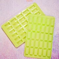 GL-แม่พิมพ์ ซิลิโคน สี่เหลี่ยมผืนผ้า 30 ช่อง (คละสี) rectangle silicone mold