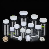 30ml/100ml Plastic Refillable Sealed Bottle Reagent Packing container PET Clear Empty Bottles Medicine Pill Vial Wholesale