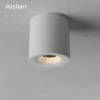 Aisilan LED Ceiling Light COB Super Anti-glare Spot Light Surface Mounted Down Light for Living Room, Corridor, AC 90v-260v