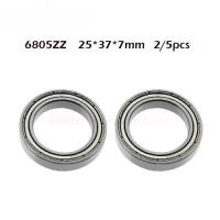 2/5PCS 6805 6805ZZ 6805z 6805-2Z 6805Z 6805zz ZZ RZ 2RZ Deep Groove Ball Bearings 25 x 37 x 7mm High Quality