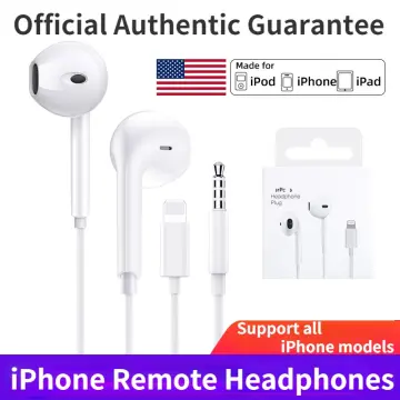 Apple EarPods Earphones iPhone 13 12 11 XS Max XR 8 7 6 Remote Mic New  Original